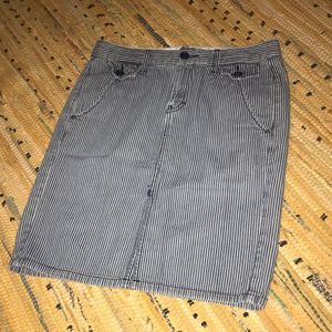 Vintage Tommy Hilfiger ‘Sear-Sucker’ Jean Skirt